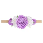 Baby Girl Headband Cute Flower Elastic Hair Band Newborn Head Toddler Headband Headwear Baby Hair Accessories Christmas Gifts - Image 20