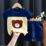 Kids Clothes Set Baby Boy/Girl T-Shirt + Shorts Summer Clothing Cotton Cartoon Casual Boys Tracksuit Children Baby Clothes Set - Image 13