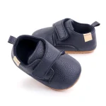 Baby Shoes For Newborn Baby Boy Girl Shoes Classic Leather Hrad Rubber Sole Anti-slip First Walkers Kids Infant Toddler - Image 4