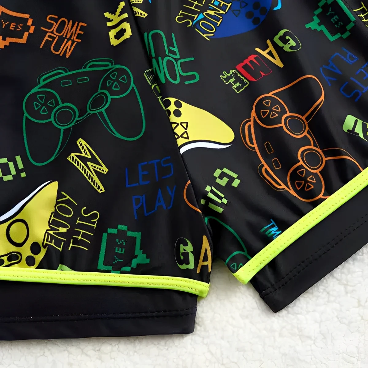 2025 Boys Swimsuit Two Pieces Kids Swimwear With Shorts Printed Children's Bathers Bathing Swimming Swim Suit Summer Beachwear - Image 5