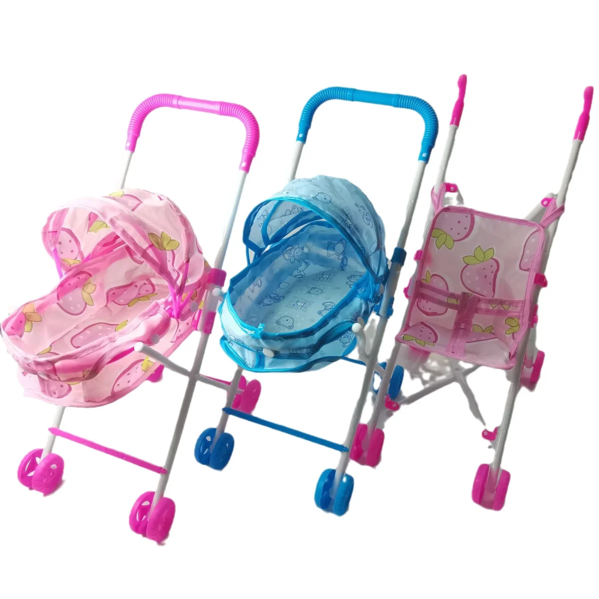 Children Play House Toys Accessories Simulation Baby Hand Trolleys Assembly Toys Girls Toys Accessories Children's Birthday Gift - Image 6