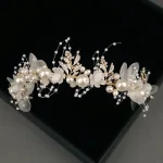 Girls Tiaras Hairpin Wedding Hair Accessories For Women Golden Crystal Crown Headdress Prom Headpiece Noiva Hair Jewelry - Image 10