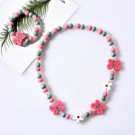 Girl Beads Toys Necklace + Bracelet Unicorn Baby Handmade Necklace Accessories Princess Children Birthday Gifts - Image 15