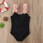 Baby Girls Swimwear Toddler Kids Swimsuit Bikini Flower Girls 2424 Summer Beachwear Backless Children Bathing Suit 1 2 3 4 Years - Image 2