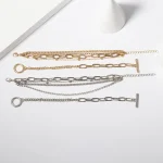 Layered Shiny Rhinestones Bracelets Set for Women Trendy Charms Hand Chains 2023 Fashion Jewelry Accessories on Hand Girls Gifts - Image 6