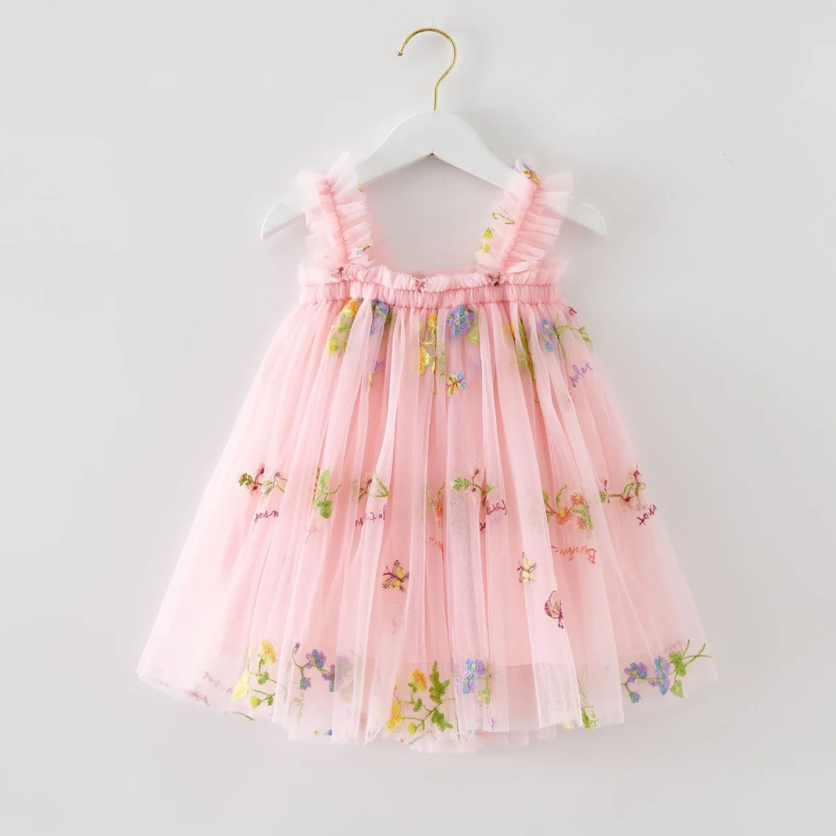 Baby Girl Clothes for Birthday Party 1-5Y Toddler Flower Elegant Luxury Dresses New 3D Butterfly Baby Dress Summer Sweet Outfits - Image 8