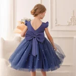 Baby Girls Summer Dresses 2 3 6 8 10Yrs Cute Kids Birthday Princess Dress Children Casual Clothes Sleeveless Girls Layered Dress - Image 21