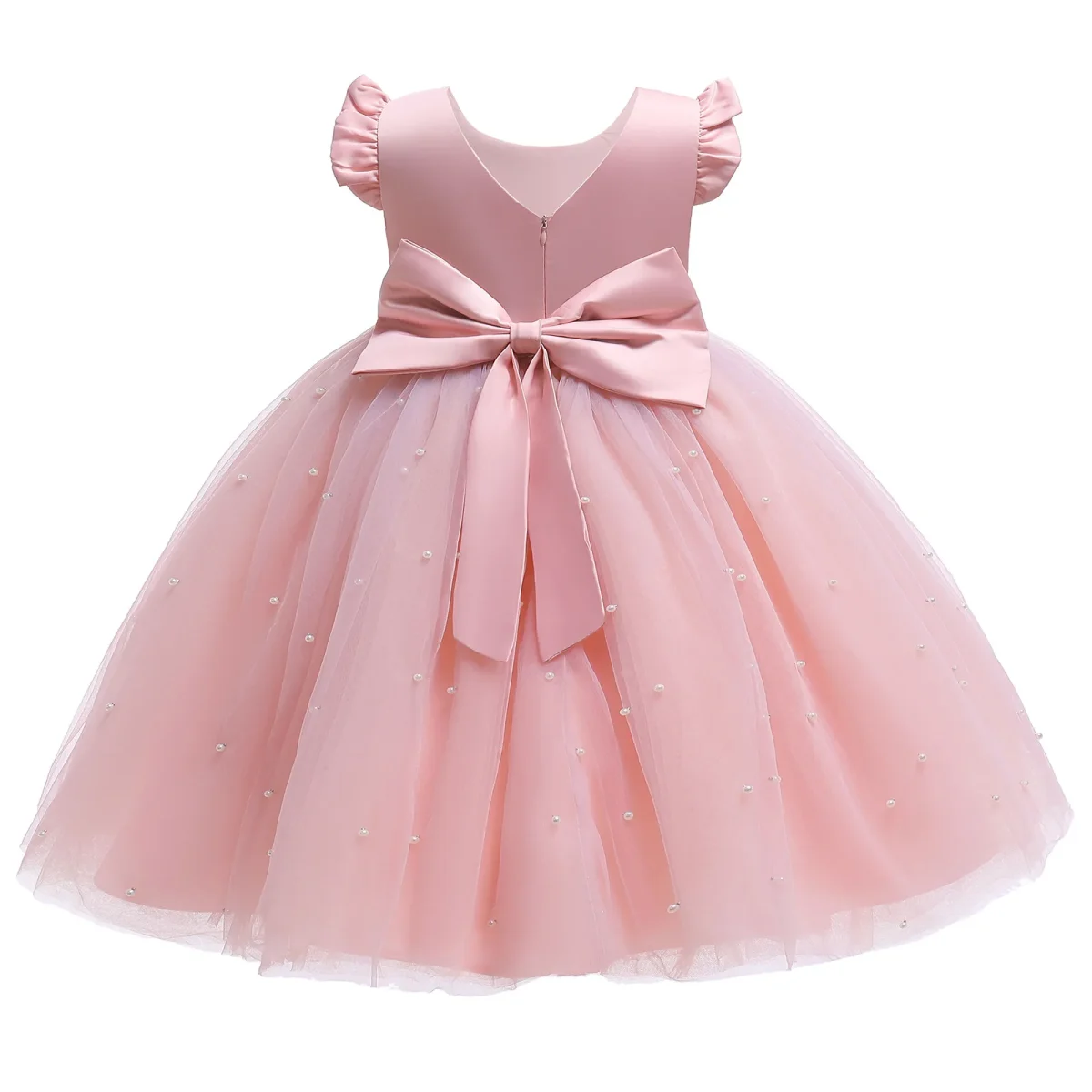 Baby Girls Summer Dresses 2 3 6 8 10Yrs Cute Kids Birthday Princess Dress Children Casual Clothes Sleeveless Girls Layered Dress - Image 1