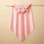 Toddler Bathrobe Infant Bath Towel Boy Girl Blankets Swaddle With Hood Cartoon Coral Fleece Towel Blanket Newborn Kids Bedding - Image 8