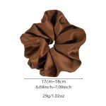Girls Hair Accessories Elegant Satin Hair Elastic Bands Hair Ties Women Accessories Hair Rings Hair Ropes for Girls - Image 3