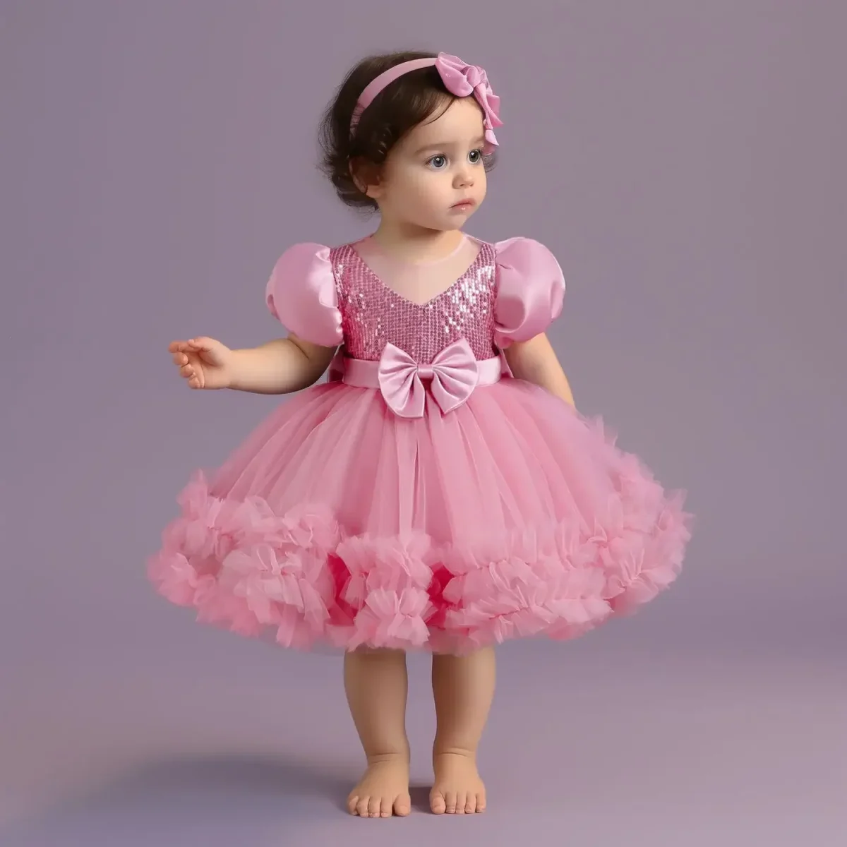 Baby Girl Dress for 1-5Y Baby Girls Princess Dress New Mesh Dress Toddler Birthday Party Costume Elegant Girls Children's Clothe - Image 3