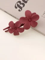 3pcs Trendy Flowers Hair Clips Decorative Hair Accessories Photography Party Props For Girls - Image 5