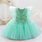 Toddler 1st Birthday Dress For Baby Girl Clothes Sequin Baptism Princess Tutu Dress Girls Dresses Party Costume 0-5 Year - Image 2