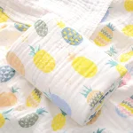 Cotton Baby Bath Towel Boys Girls Towel Blanket For Newborn Baby Bathrobe 4 Layers Gauze Washcloth Infant Swaddle - Image 9