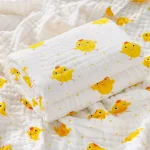 Cotton Baby Bath Towel Boys Girls Towel Blanket For Newborn Baby Bathrobe 4 Layers Gauze Washcloth Infant Swaddle - Image 17