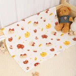 Cotton Baby Bath Towel Boys Girls Towel Blanket For Newborn Baby Bathrobe 4 Layers Gauze Washcloth Infant Swaddle - Image 10