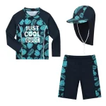 2-10 Years Baby Boy Swimsuit Children's Swimwear for kids Quick Drying Sun Protection Swimwear Clothes set - Image 4
