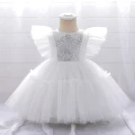 Toddler 1st Birthday Dress For Baby Girl Clothes Sequin Baptism Princess Tutu Dress Girls Dresses Party Costume 0-5 Year - Image 4