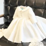 Baby Girl Dresses Big Bow 1 Years Infant Girl Birthday Dress Kids Wedding Party Princess Gown First Communion Baptism Vestido - Image 3