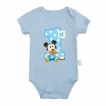 It's My 1st Birthday Baby Boy Clothes Short-sleeved First Birthday Party Clothing 100% Cotton Baby Boys Outfits - Image 5