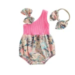 Baby Boy Two Piece Outfits Summer Striped Short Sleeve Shirt and Shorts Set with Matching Hat Stylish Clothes - Image 5