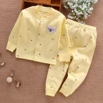 Baby Clothes Underwear r Kids Tops Pants Newborn Pajama Suit Home 100% Cotton Sets Boy Girls Warm Autumn Children's Clothing - Image 8
