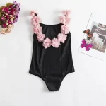 Baby Girls Swimwear Toddler Kids Swimsuit Bikini Flower Girls 2424 Summer Beachwear Backless Children Bathing Suit 1 2 3 4 Years - Image 9