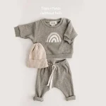 Spring Autumn Baby Boy Girls Clothes Cotton Girl Clothing Sets Long-Sleeved Sweatshirts+Pants Infant Clothes 2pcs Suit Outfits - Image 7