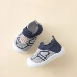 Baby Shoes Anti-slip Breathable Infant Crib Floor Socks with Rubber Sole for Children Girls Boys Mesh Shoes Soft Bottom Slippers - Image 10