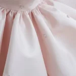 Birthday Party Pink Dresses For Baby Girls Princess Toddler Baptism VestidosBig Bow Ball  Children Infant Clothes Gown Matching - Image 5