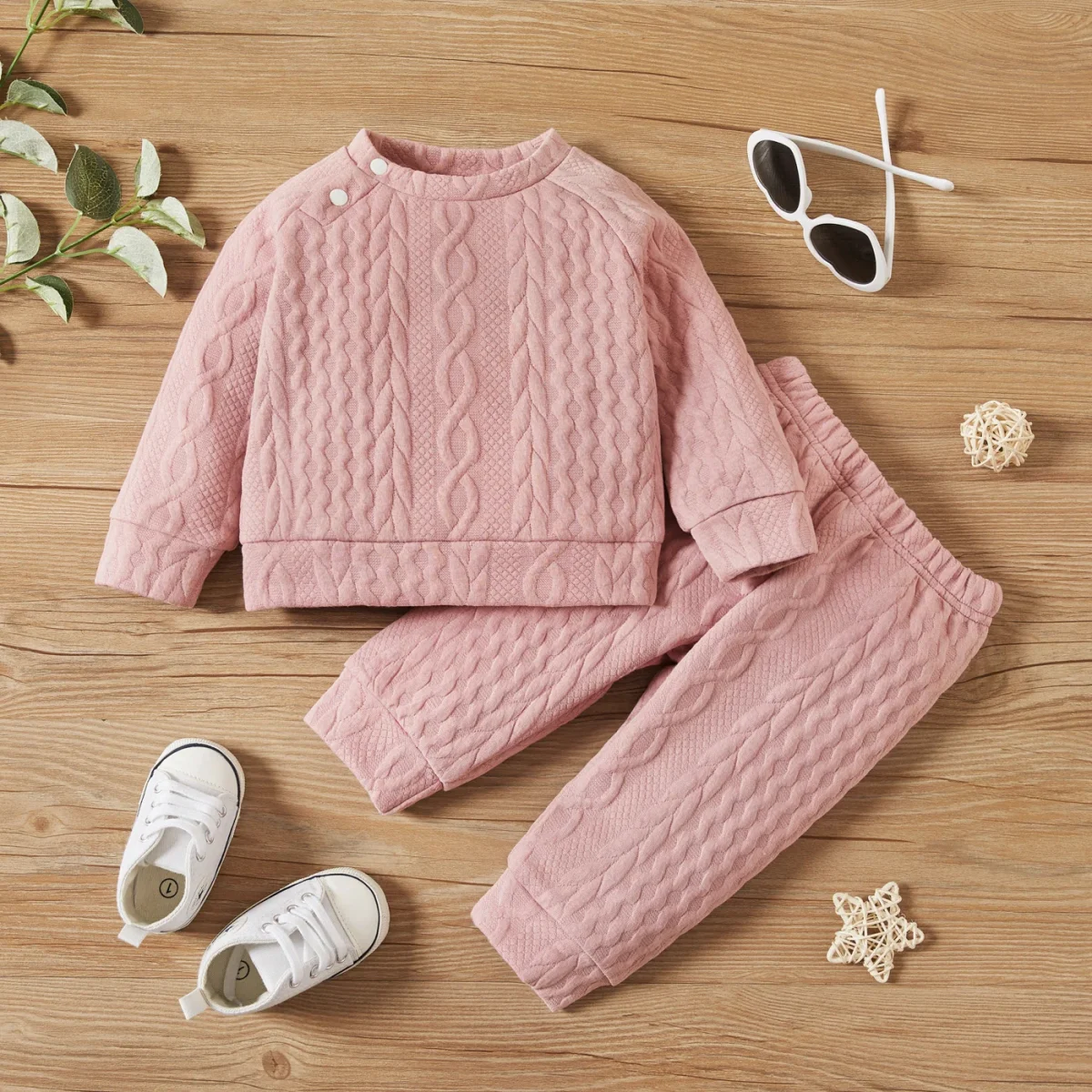 7 Colors Newborn Baby Girl Boy Clothes Set Solid Color Long Sleeves Top+Pants 2PCS Outfits Leisure Sport Autumn&Winter Costume - Image 12
