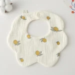 Newborn Bibs Burp Cloths For Baby Girls Boys Infants Cotton Saliva Towel Toddler Feeding Drool Bib Thickened Burp Cloths New - Image 14