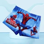 Anime Spiderman Kid Swimwear Pants Cap Set Baby Boy Swimsuit Shorts Cartoon Spiderman kids Swimming Trunks Glasses Gift - Image 5
