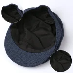 Baby Boy Cap Toddler Birthday Baptism Accessorie Newborn Christening Wedding Party Gift Kids Driver Hats with Bow Tie - Image 3