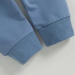 Newborn Baby Boy Pant Sets Autumn Clothes 2 Piece Outfits Contrast Color Long Sleeve Sweatshirt and Elastic Pants Baby Items - Image 6