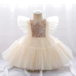 Toddler 1st Birthday Dress For Baby Girl Clothes Sequin Baptism Princess Tutu Dress Girls Dresses Party Costume 0-5 Year - Image 3