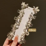 10 Girls' Hair Accessories with Multi-Color Elegant Bangs and Side Hair Claws - Image 5