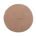 Fashion Baby Beret Hat for Girls Wool Vintage Children Beanies Cap Kids Painter Hats Toddler Candy Color Hair Accessories - Image 11