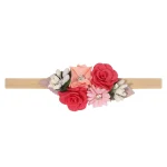 Baby Girl Headband Cute Flower Elastic Hair Band Newborn Head Toddler Headband Headwear Baby Hair Accessories Christmas Gifts - Image 18