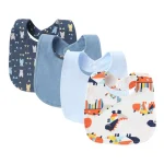 4Pcs Baby Bibs Burp Clothes Cartoon Newborn Saliva Towels for Girls Boys Cotton Kids Apron Infant Accessories Toddler Bibs Set - Image 3