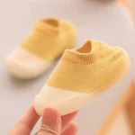 Baby Shoes Toddler First Walkers Infant Boys Girls Kids Rubber Soft Non-Slip Sole Floor Barefoot Casual Shoes Knit Booties - Image 15
