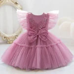 Toddler 1st Birthday Dress For Baby Girl Clothes Sequin Baptism Princess Tutu Dress Girls Dresses Party Costume 0-5 Year - Image 8