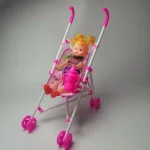 Children Play House Toys Accessories Simulation Baby Hand Trolleys Assembly Toys Girls Toys Accessories Children's Birthday Gift - Image 2