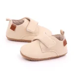 Baby Shoes For Newborn Baby Boy Girl Shoes Classic Leather Hrad Rubber Sole Anti-slip First Walkers Kids Infant Toddler - Image 5