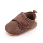 Baby Shoes For Newborn Baby Boy Girl Shoes Classic Leather Hrad Rubber Sole Anti-slip First Walkers Kids Infant Toddler - Image 7