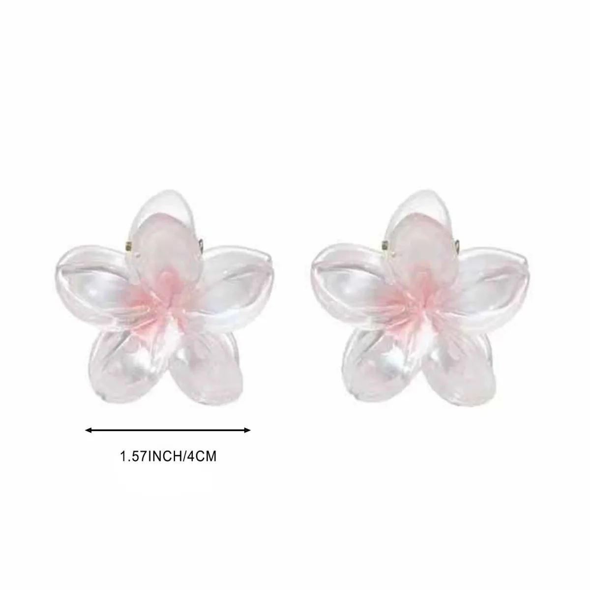 Summer Flower Hair Clips For Women Sweet Hair Claw Ponytail Clips Hair Holder Fashion Barrette Girls Headwear Hair Accessories - Image 7