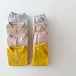Baby Boy Girl Clothes Set Infant Kids Cotton Tops Jacket Pants Suit Toddler Boys Sweatshirt Trousers Clothing 2pcs/set Tracksuit - Image 6