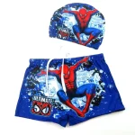 Anime Spiderman Kid Swimwear Pants Cap Set Baby Boy Swimsuit Shorts Cartoon Spiderman kids Swimming Trunks Glasses Gift - Image 4
