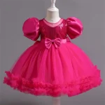 Baby Girl Dress for 1-5Y Baby Girls Princess Dress New Mesh Dress Toddler Birthday Party Costume Elegant Girls Children's Clothe - Image 8