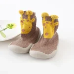 Baby Shoes Toddler First Walkers Infant Boys Girls Kids Rubber Soft Non-Slip Sole Floor Barefoot Casual Shoes Knit Booties - Image 20